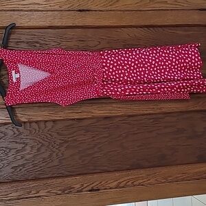 Super cute mock wrap dress SZ m
